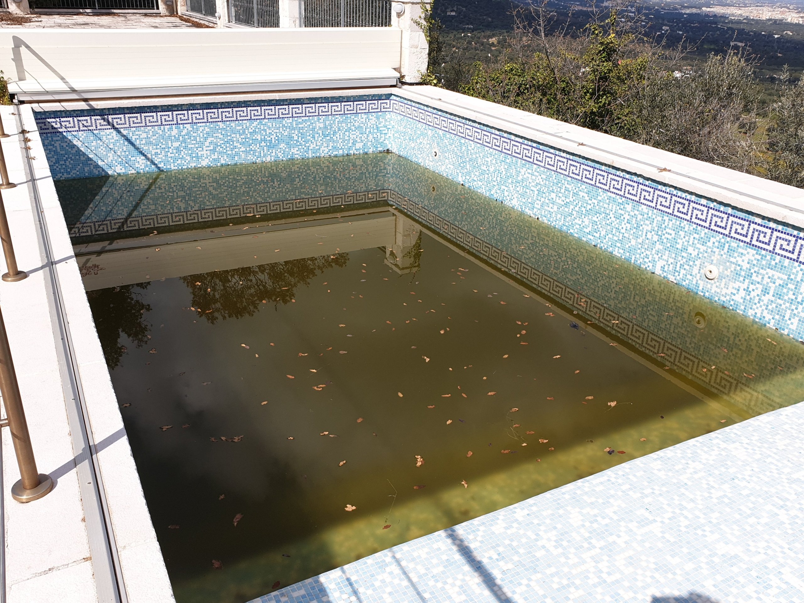 Trulli with a private pool